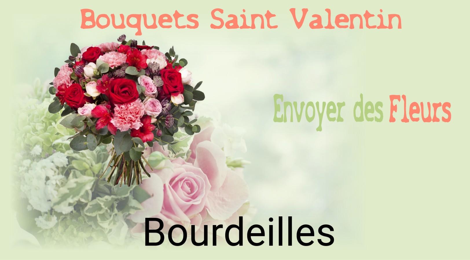 Roses de Saint-Valentin livrées à Bourdeilles